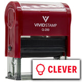 Vivid Stamp Clever Self-Inking Rubber Stamps