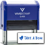 Vivid Stamp Take a Bow Stamps For Grading Self-Inking Rubber Stamps