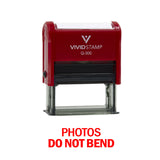 Vivid Stamp Photos Do Not Bend Business Self-Inking Rubber Stamps