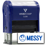 Vivid Stamp Messy Self Inking Rubber Stamp