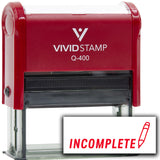 Vivid Stamp Incomplete Stamps For Grading Self-Inking Rubber Stamps