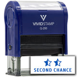 Vivid Stamp Second Chance Self Inking Rubber Stamp