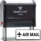 Vivid Stamp AIR MAIL Self-Inking Rubber Stamps