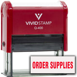 Order supplies Self-Inking Office Rubber Stamp