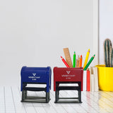 Vivid Stamp Paid By Credit Card Business Self-Inking Rubber Stamps