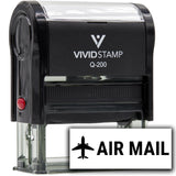 Vivid Stamp AIR MAIL Self-Inking Rubber Stamps