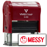 Vivid Stamp Messy Self Inking Rubber Stamp