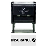 Vivid Stamp Insurance Medical Self-Inking Rubber Stamps