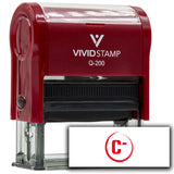 Vivid Stamp C- Teacher Stamps For Grading Self-Inking Rubber Stamps