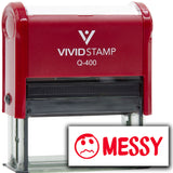 Vivid Stamp Messy Self Inking Rubber Stamp