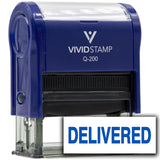 Vivid Stamp Delivered Self Inking Rubber Stamp