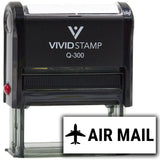 Vivid Stamp AIR MAIL Self-Inking Rubber Stamps