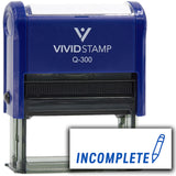 Vivid Stamp Incomplete Stamps For Grading Self-Inking Rubber Stamps