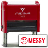 Vivid Stamp Messy Self Inking Rubber Stamp