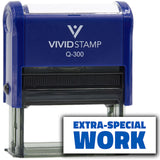 Vivid Stamp Extra-Special Work Self Inking Rubber Stamp