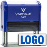 Logo Self-Inking Office Rubber Stamp