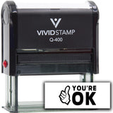 Vivid Stamp You?re OK Stamps For Grading Self-Inking Rubber Stamps
