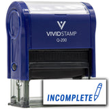 Vivid Stamp Incomplete Stamps For Grading Self-Inking Rubber Stamps