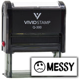 Vivid Stamp Messy Self Inking Rubber Stamp