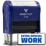 Vivid Stamp Extra-Special Work Self Inking Rubber Stamp