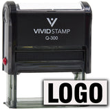 Logo Self-Inking Office Rubber Stamp