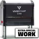 Vivid Stamp Extra-Special Work Self Inking Rubber Stamp