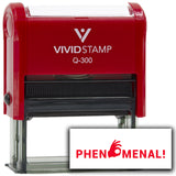 Vivid Stamp Phenomenal! Self Inking Rubber Stamp