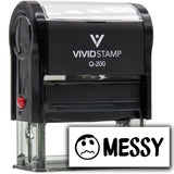 Vivid Stamp Messy Self Inking Rubber Stamp