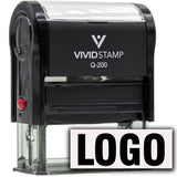 Logo Self-Inking Office Rubber Stamp