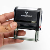 Vivid Stamp May the Lord bless you and keep you Self Inking Rubber Stamp