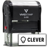 Vivid Stamp Clever Self-Inking Rubber Stamps