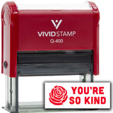 Vivid Stamp You?re So Kind Stamps For Grading Self-Inking Rubber Stamps
