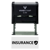 Vivid Stamp Insurance Medical Self-Inking Rubber Stamps