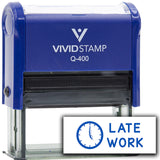 Vivid Stamp Late Work Stamps For Grading Self-Inking Rubber Stamps