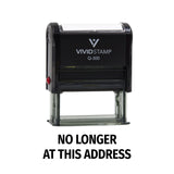 Vivid Stamp No Longer At This Address Business Self-Inking Rubber Stamps