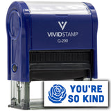 Vivid Stamp You?re So Kind Stamps For Grading Self-Inking Rubber Stamps