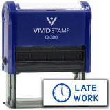 Vivid Stamp Late Work Stamps For Grading Self-Inking Rubber Stamps