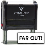 Vivid Stamp Far Out! Self-Inking Rubber Stamps