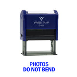 Vivid Stamp Photos Do Not Bend Business Self-Inking Rubber Stamps