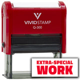 Vivid Stamp Extra-Special Work Self Inking Rubber Stamp