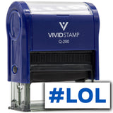 Vivid Stamp #lol Self-Inking Rubber Stamps