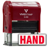 Hand stamp Self-Inking Office Rubber Stamp