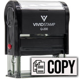 Copy (Papers) Self Inking Rubber Stamp