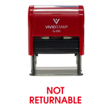 Not Returnable Office Self Inking Rubber Stamp