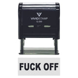 FUCK OFF Self-Inking Office Rubber Stamp