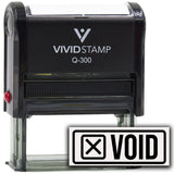 Void (Cross) Self-Inking Rubber Stamp