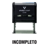 Incompleto Spanish Teacher Self-Inking Stamp