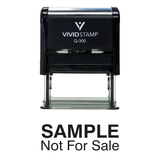 SAMPLE Not For Sale Self Inking Rubber Stamp