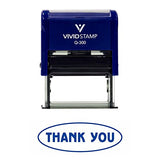 THANK YOU w/Oval Border Office Self-Inking Office Rubber Stamp