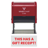 THIS HAS A GIFT RECEIPT! Self-Inking Office Rubber Stamp